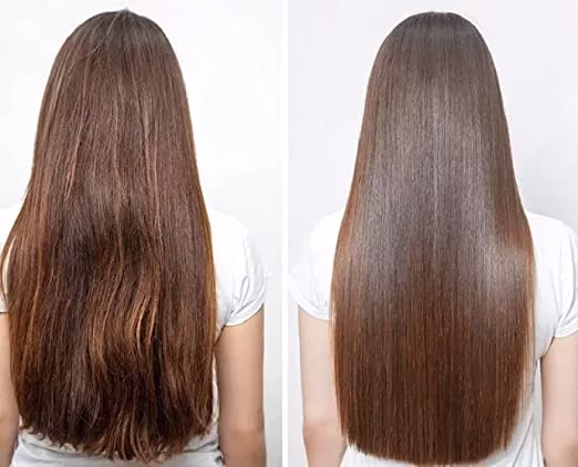 Peptide Hair Shine Shampoo , Before and After